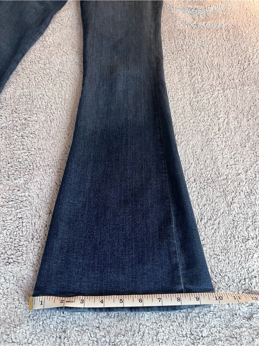 Banana Republic Dark Indigo High-Rise Flare Jeans - Picture 4 of 6